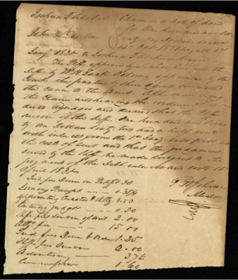 Judgment in the case of Joshua Fletcher vs. John Denton