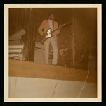 Clarence "Gatemouth" Brown performing on stage