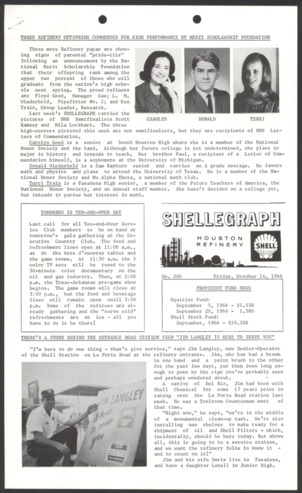 Shellegraph, No. 206, October 14, 1966