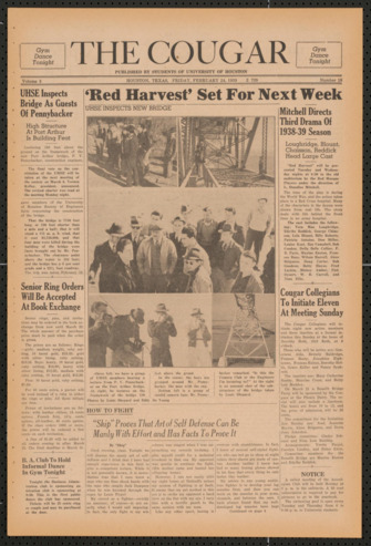 The Cougar, Vol. 5, No. 18, February 24, 1939