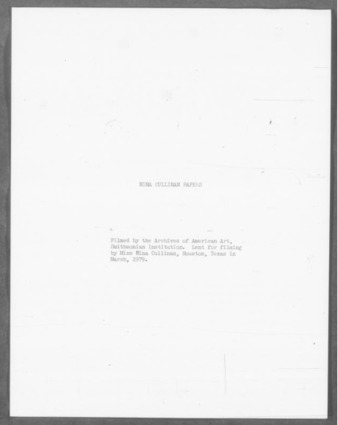 Nina J. Cullinan newspaper clippings, 1966