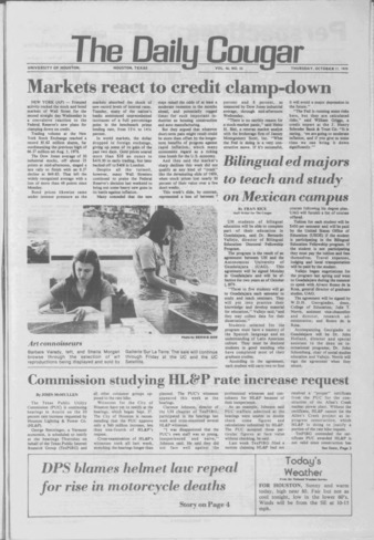 The Daily Cougar. Vol. 46, No. 33, October 11, 1979.