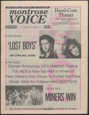 Montrose Voice, No. 354, August 7, 1987