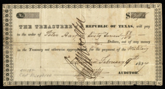 Pay certificate to Peter Harper