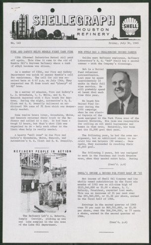 Shellegraph, No. 143, July 30, 1965