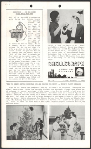 Shellegraph, No. 216, December 23, 1966