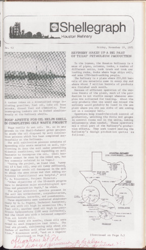 Shellegraph, No. 43, November 19, 1971