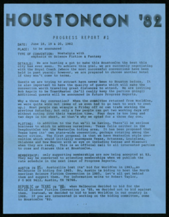 Houstoncon '82