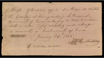 Pay certificate for Valentine Bennet