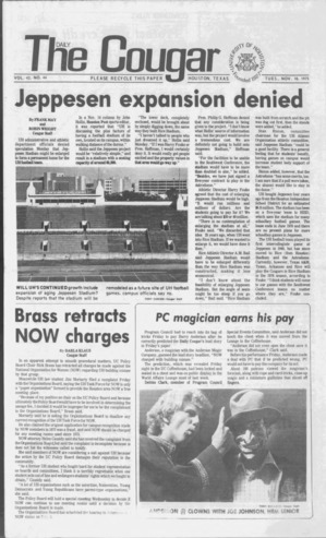 The Daily Cougar. Vol. 42, No. 44, November 18, 1975.