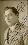 Ramón Franco, signed portrait