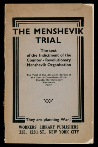 The Menshevik trial