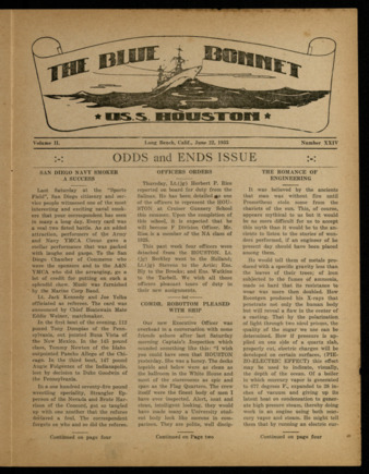 The Blue Bonnet, Vol. 2, No. 24, June 22, 1935