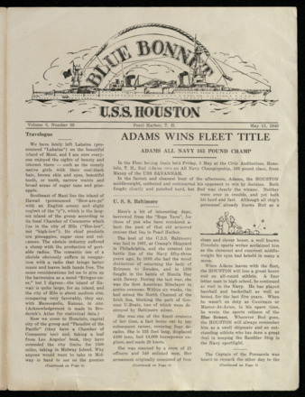 The Blue Bonnet, Vol. 3, No. 55, May 11, 1940
