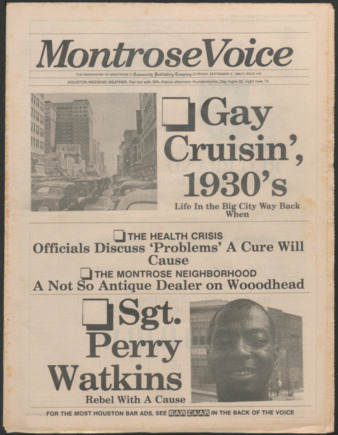 Montrose Voice, No. 410, September 2, 1988