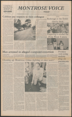 Montrose Voice, No. 485, February 9, 1990
