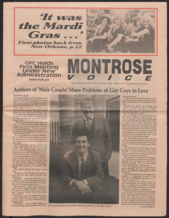Montrose Voice, No. 176, March 9, 1984