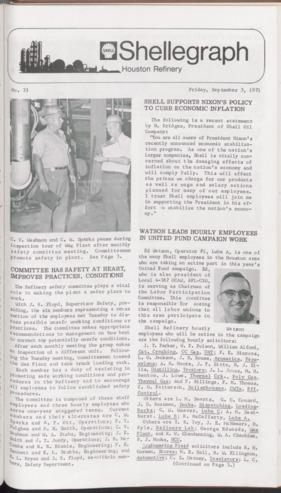 Shellegraph, No. 33, September 3, 1971