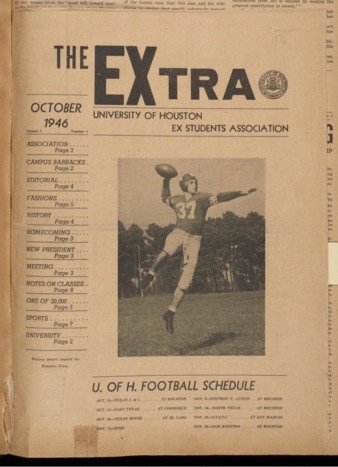 The EXtra, Vol. 1, No. 1, October 1946