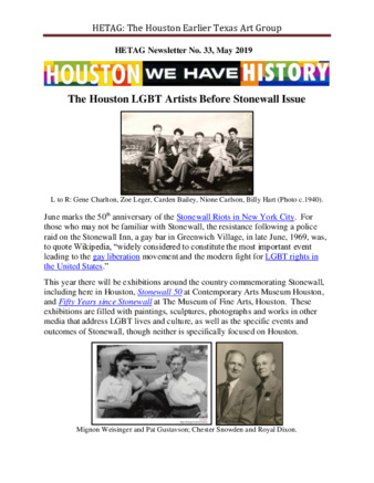 HETAG: The Houston Earlier Texas Art Group Newsletter, No. 33, May 2019