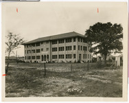 Exterior of Houston Negro Hospital, finished rear view