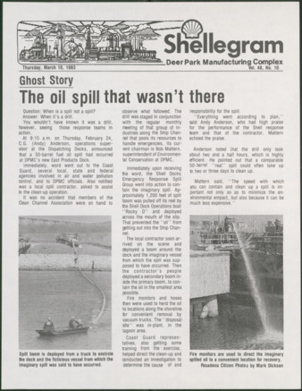 Shellegram, Vol. 48, No. 10, March 10, 1983