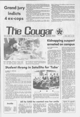 The Daily Cougar. Vol. 44, No. 33, October 21, 1977.