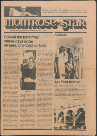 Montrose Star, No. 163, November 1, 1979