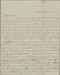 Letter from Mary Jones to Cromwell Anson Jones, 1876 April 1