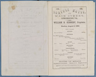 Norvell House, August 4, 1860