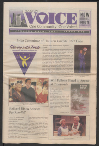 Houston Voice, No. 848, January 24, 1997