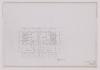 Job 67-38, Residence at Hunters Grove, Sheet 4: Second floor plan