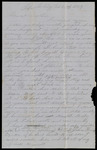 Letter from William Edgerton to Dorothy Edgerton, regarding a request to have money sent to him