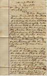 Letter from Mary Jones to Cromwell Anson Jones, 1875 January