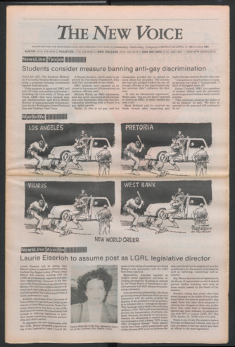 The New Voice, No. 544, March 29-April 4, 1991