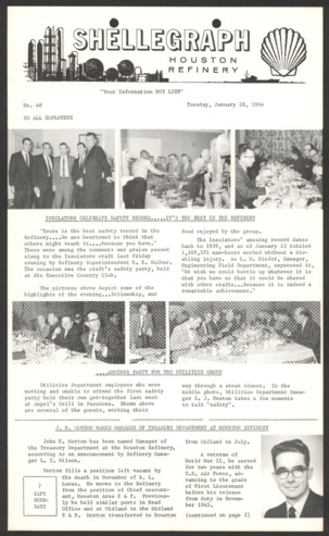 Shellegraph, No. 48, January 28, 1964 