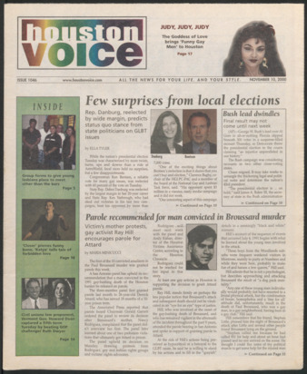 Houston Voice, No. 1046, November 10, 2000
