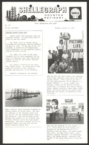 Shellegraph, No. 99, October 2, 1964