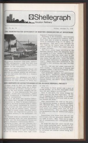 Shellegram, Vol. 37, No. 39, October 13, 1972