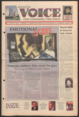 Houston Voice, No. 926, July 24, 1998