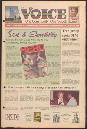 Houston Voice, No. 927, July 31, 1998