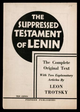 The suppressed testament of Lenin