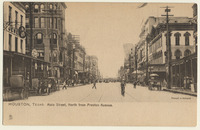 Main Street, north from Preston Avenue, Houston, Texas