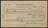 Building Permit, G. M. LaNoue