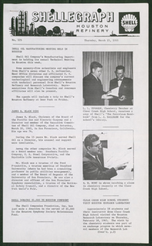 Shellegraph, No. 125, March 25, 1965