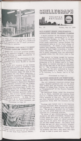 Shellegraph, No. 20, May 15, 1970