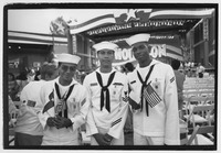US Navy sailors at the Houston Economic Summit