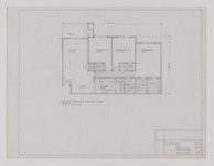 Job 67-17, Unidentified apartment project, Sheet 14: Type L unit floor plan