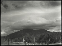 Mountain with clouds
