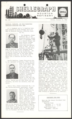 Shellegraph, No. 168, January 21, 1966
